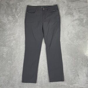 Toad&Co Rover 5 Pocket Lean Pant Mens 33x30 Grey Stretch Hiking Travel Gorpcore